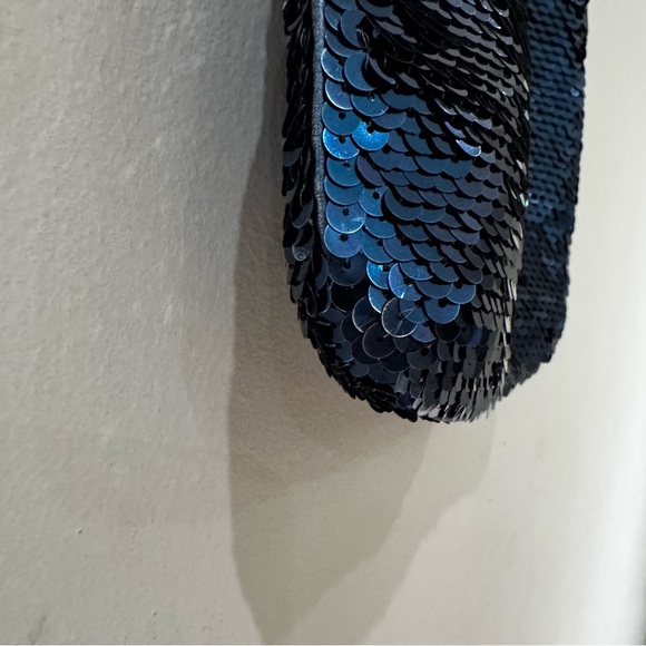 Coach Blue Sequins Poppy Crossbody - Picture 11 of 16